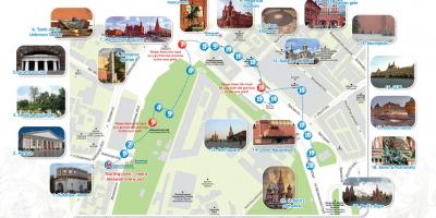 Moscova viaxes mapa