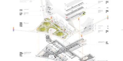 Mapa de paveletsky estación de Moscova